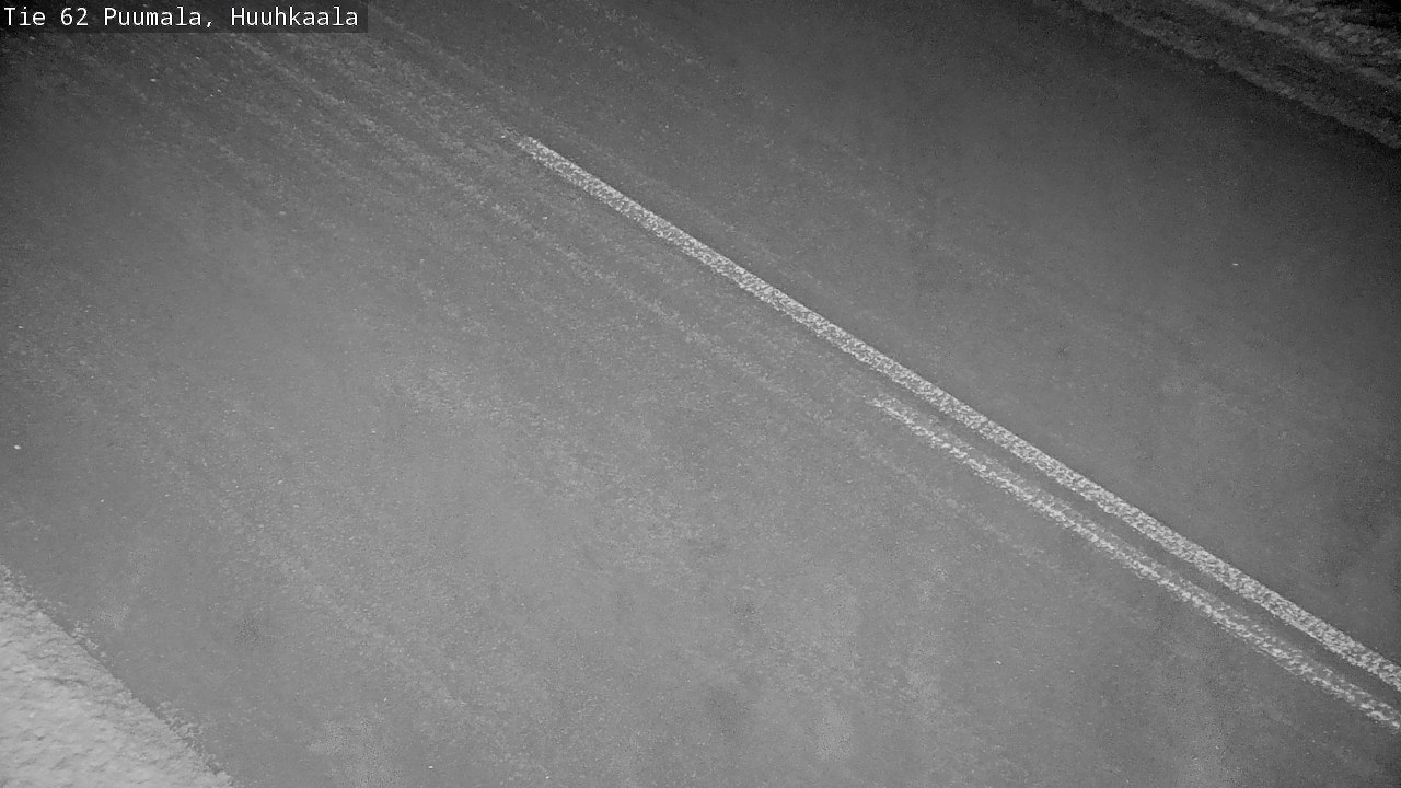 Weather Camera Image Väg 62 Puumala, Huuhkaala, Puumala, Etelä-Savo