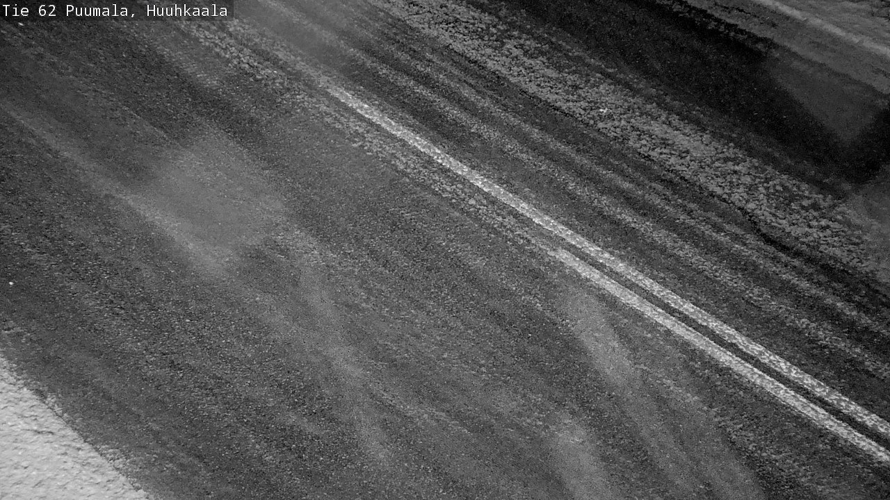 Weather Camera Image Väg 62 Puumala, Huuhkaala, Puumala, Etelä-Savo