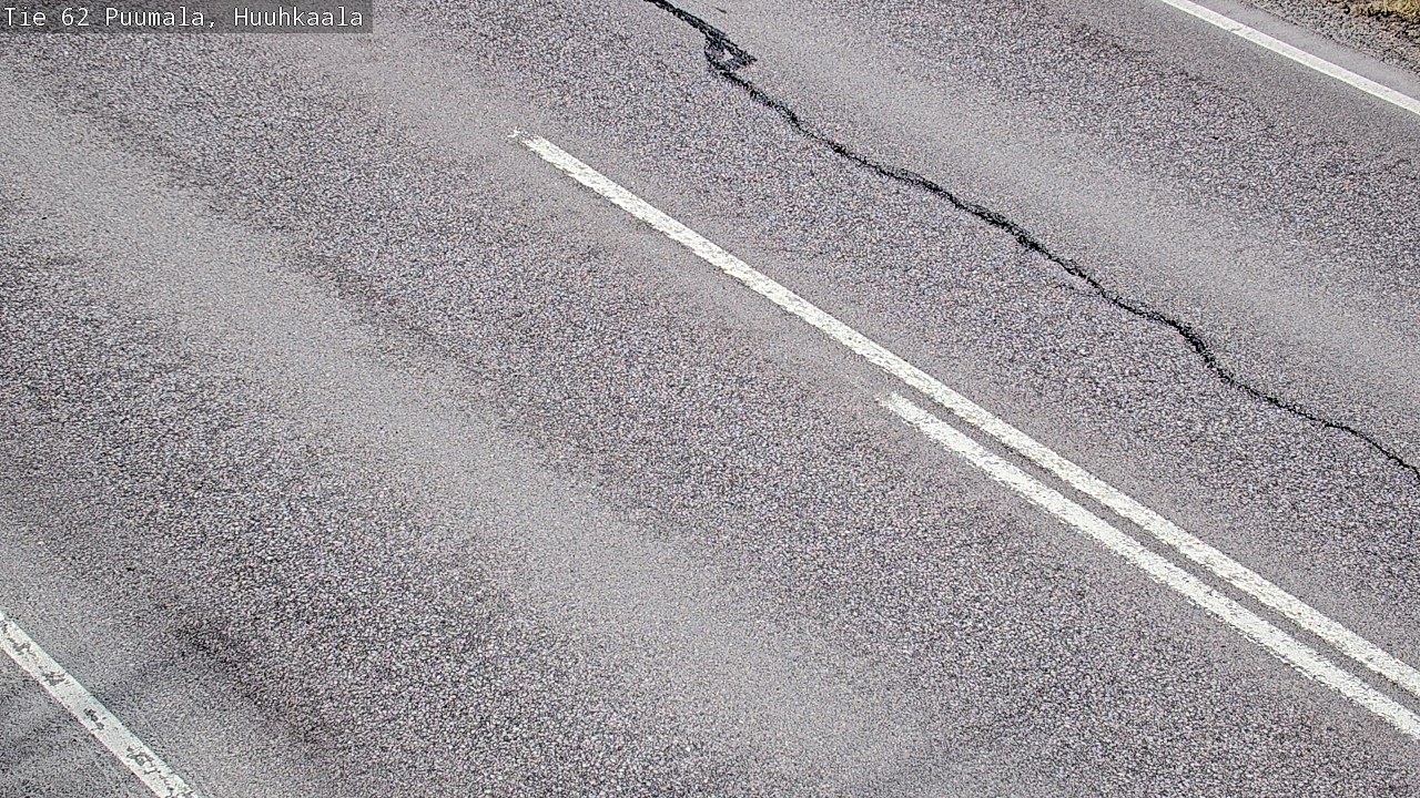 Weather Camera Image Väg 62 Puumala, Huuhkaala, Puumala, Etelä-Savo