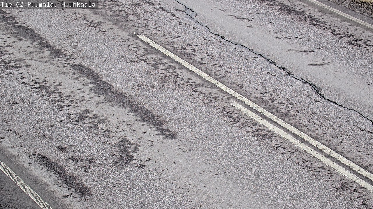 Weather Camera Image Väg 62 Puumala, Huuhkaala, Puumala, Etelä-Savo