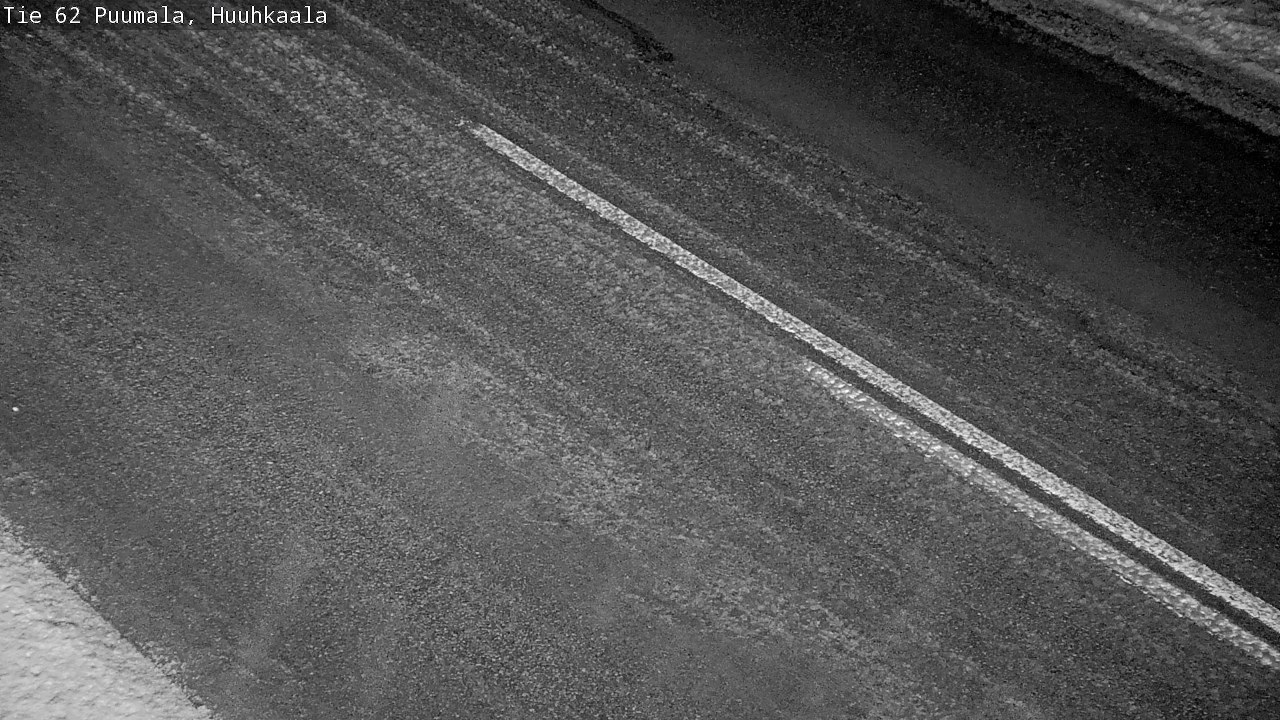 Weather Camera Image Väg 62 Puumala, Huuhkaala, Puumala, Etelä-Savo