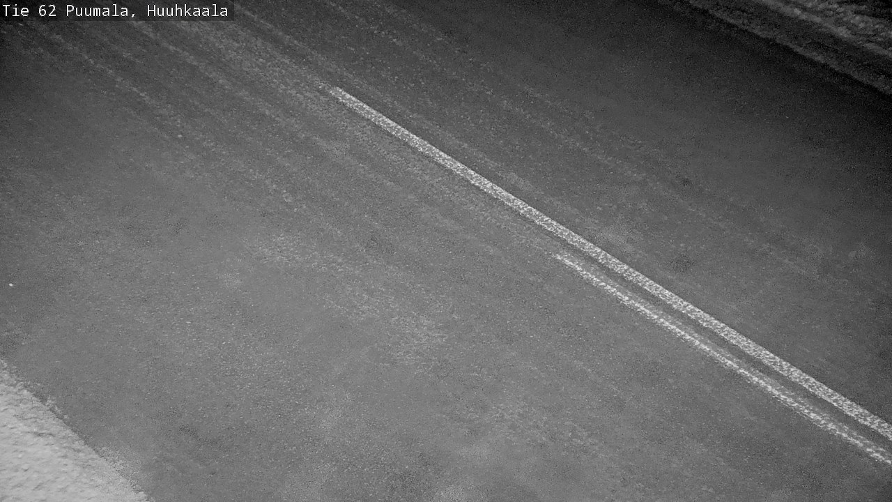 Weather Camera Image Väg 62 Puumala, Huuhkaala, Puumala, Etelä-Savo