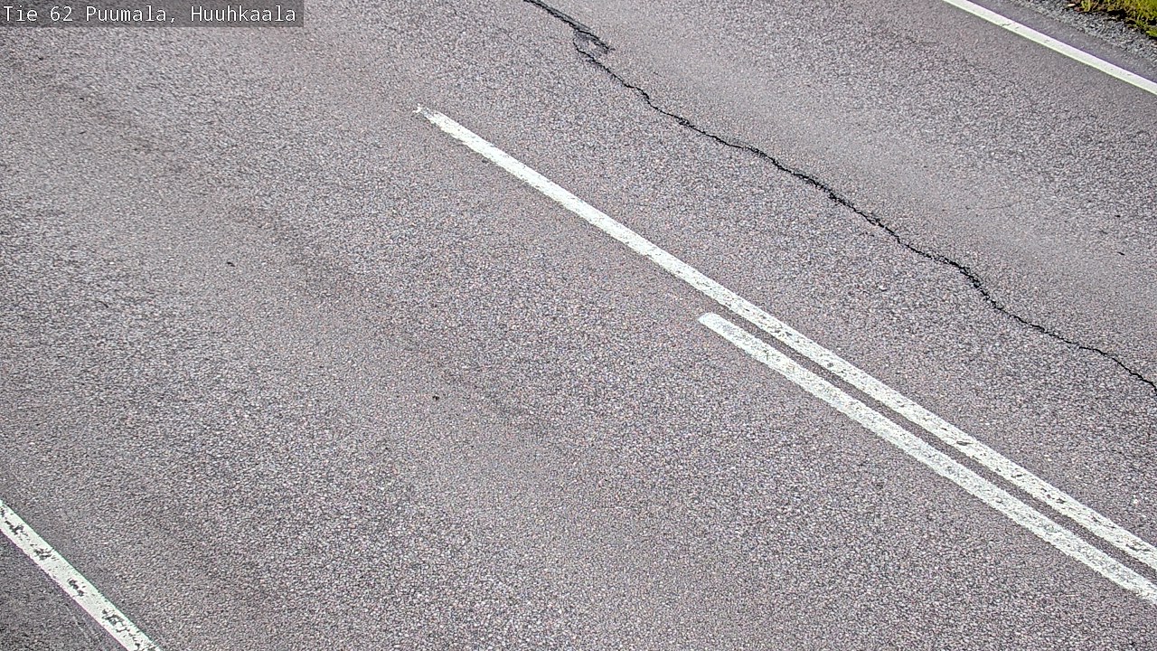 Weather Camera Image Road 62 Puumala, Huuhkaala, Puumala, Etelä-Savo