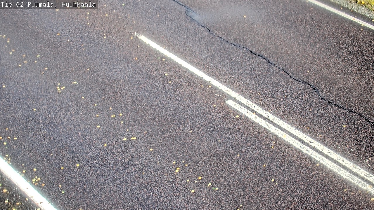Weather Camera Image Väg 62 Puumala, Huuhkaala, Puumala, Etelä-Savo