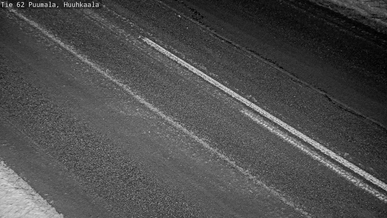 Weather Camera Image Väg 62 Puumala, Huuhkaala, Puumala, Etelä-Savo