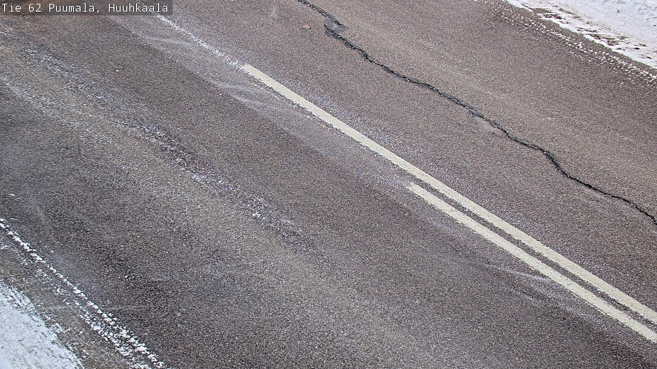 Weather Camera Image Väg 62 Puumala, Huuhkaala, Puumala, Etelä-Savo