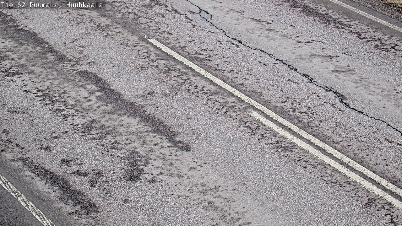 Weather Camera Image Väg 62 Puumala, Huuhkaala, Puumala, Etelä-Savo