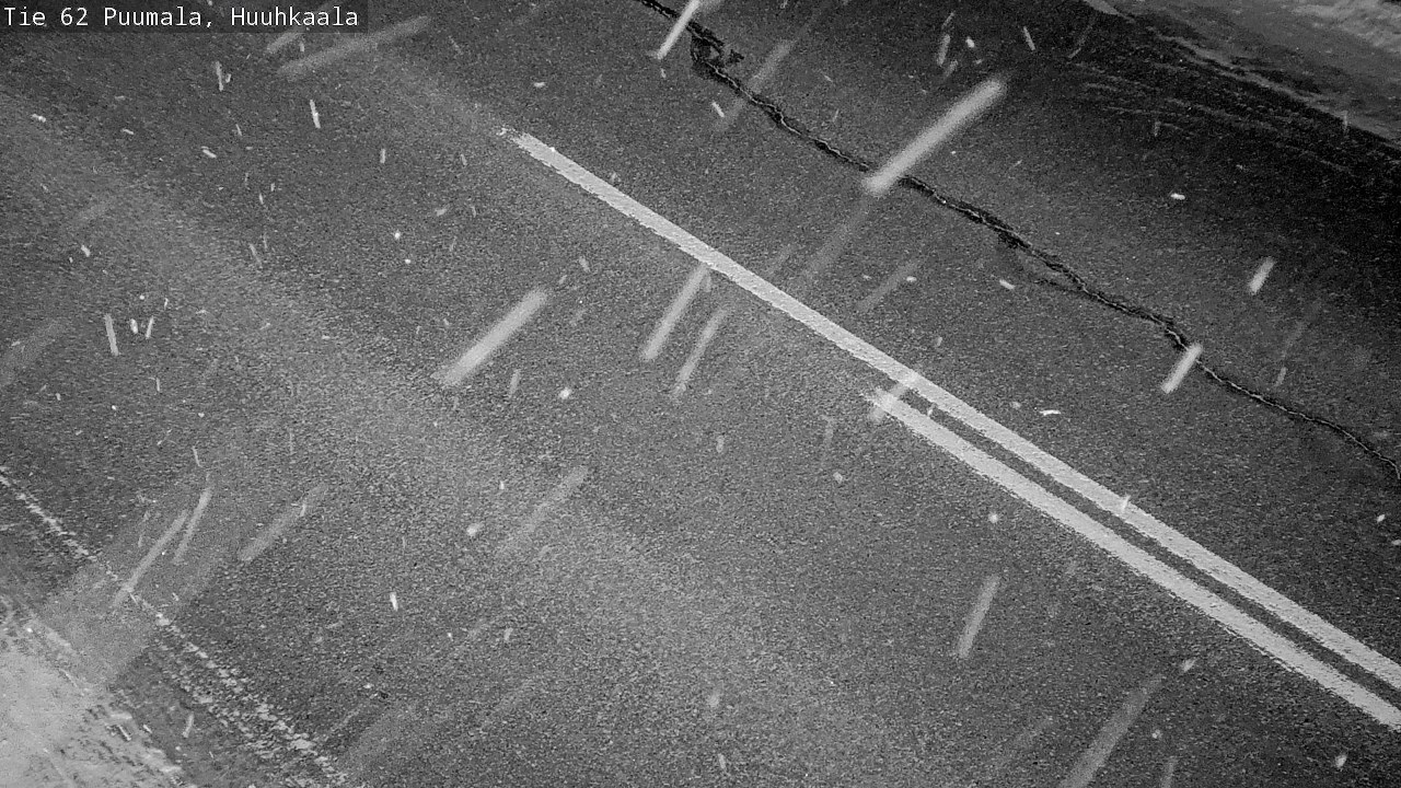 Weather Camera Image Väg 62 Puumala, Huuhkaala, Puumala, Etelä-Savo