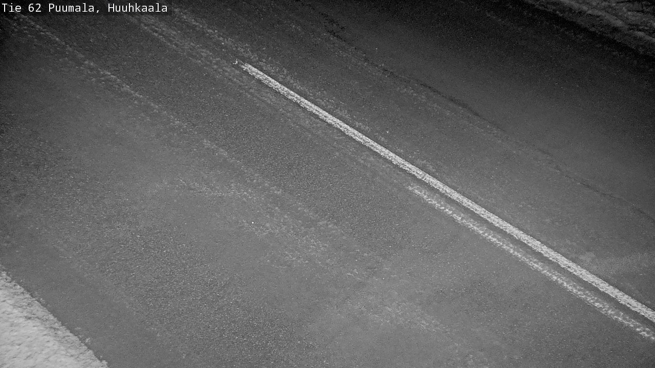 Weather Camera Image Väg 62 Puumala, Huuhkaala, Puumala, Etelä-Savo