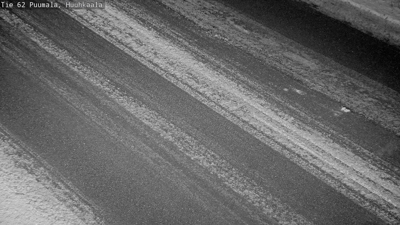 Weather Camera Image Väg 62 Puumala, Huuhkaala, Puumala, Etelä-Savo