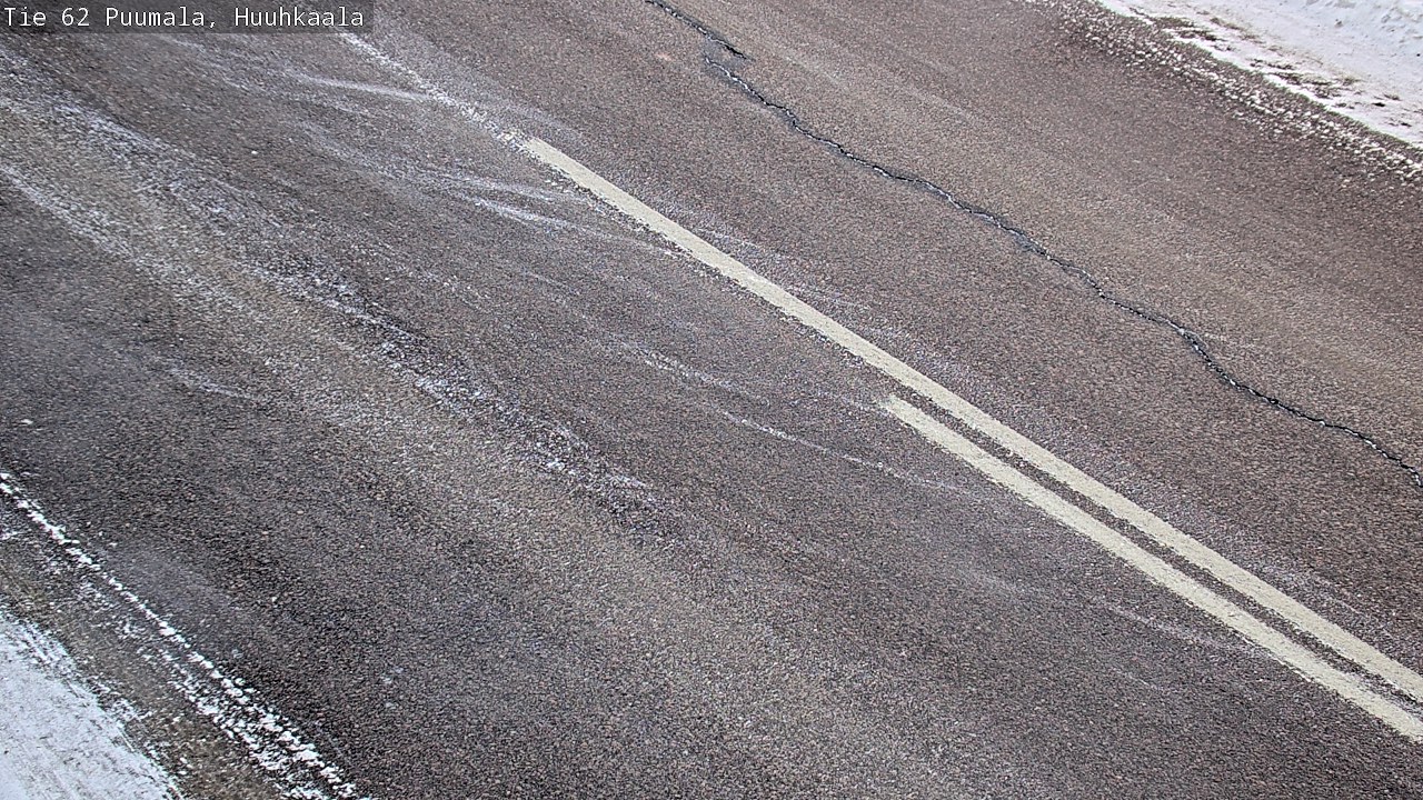 Weather Camera Image Väg 62 Puumala, Huuhkaala, Puumala, Etelä-Savo
