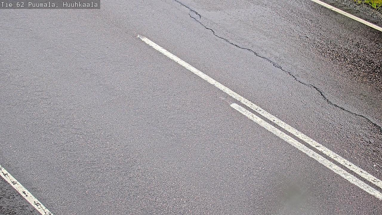 Weather Camera Image Väg 62 Puumala, Huuhkaala, Puumala, Etelä-Savo