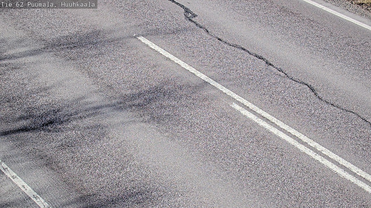 Weather Camera Image Väg 62 Puumala, Huuhkaala, Puumala, Etelä-Savo