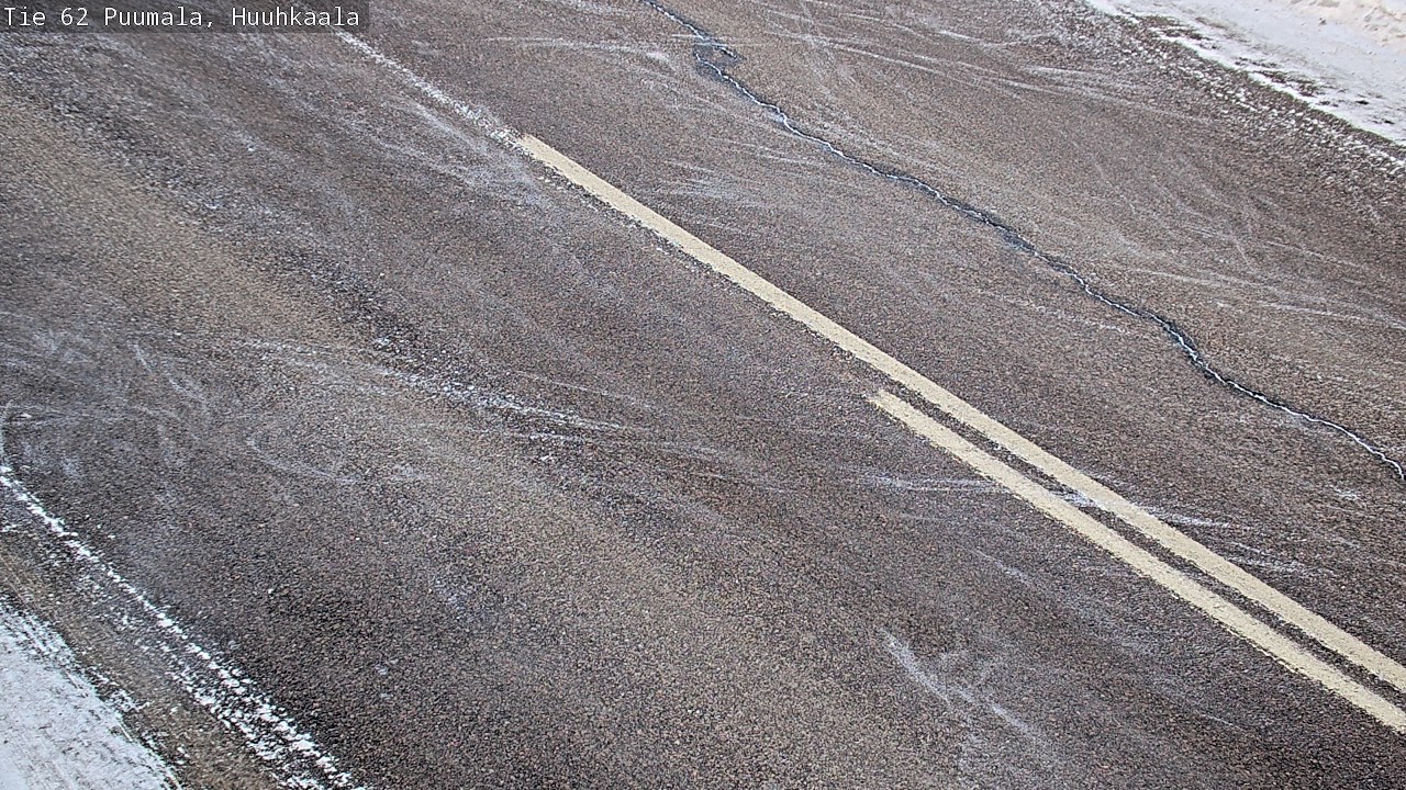 Weather Camera Image Väg 62 Puumala, Huuhkaala, Puumala, Etelä-Savo