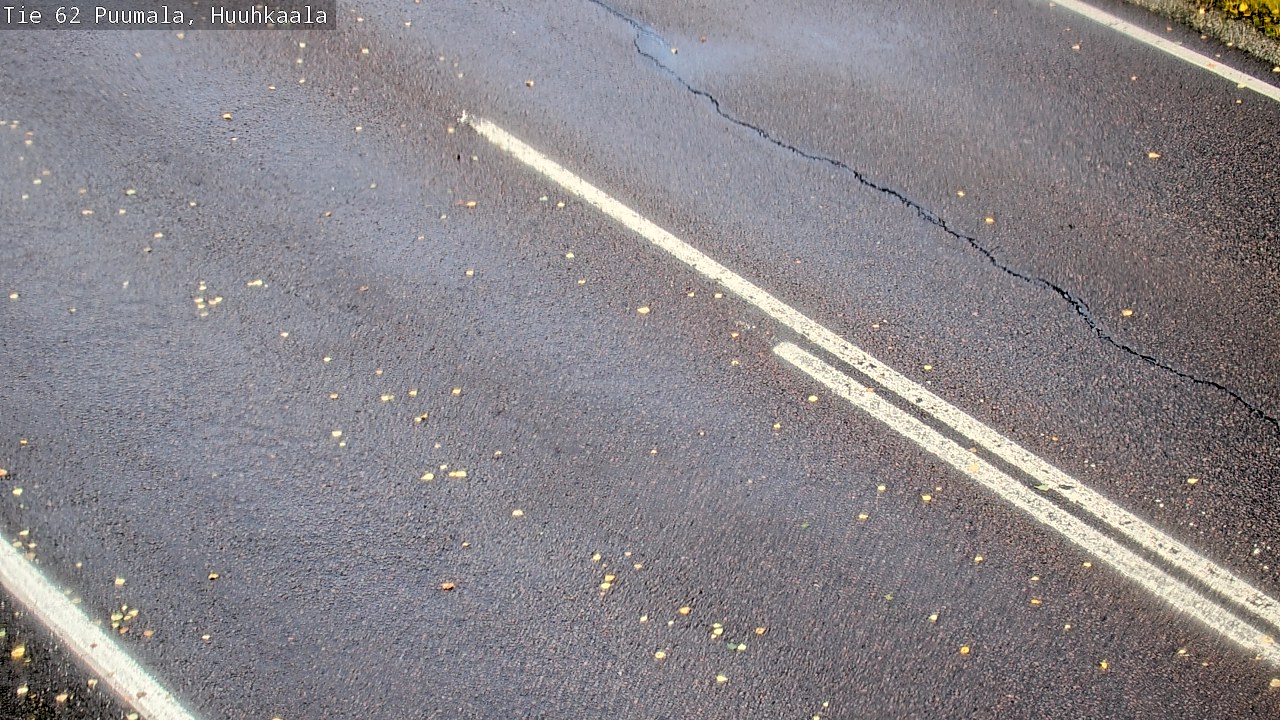 Weather Camera Image Väg 62 Puumala, Huuhkaala, Puumala, Etelä-Savo
