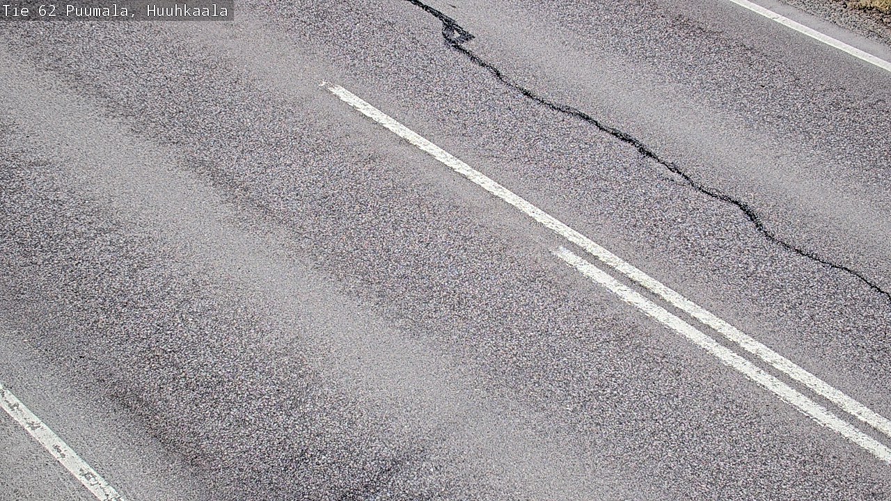 Weather Camera Image Väg 62 Puumala, Huuhkaala, Puumala, Etelä-Savo
