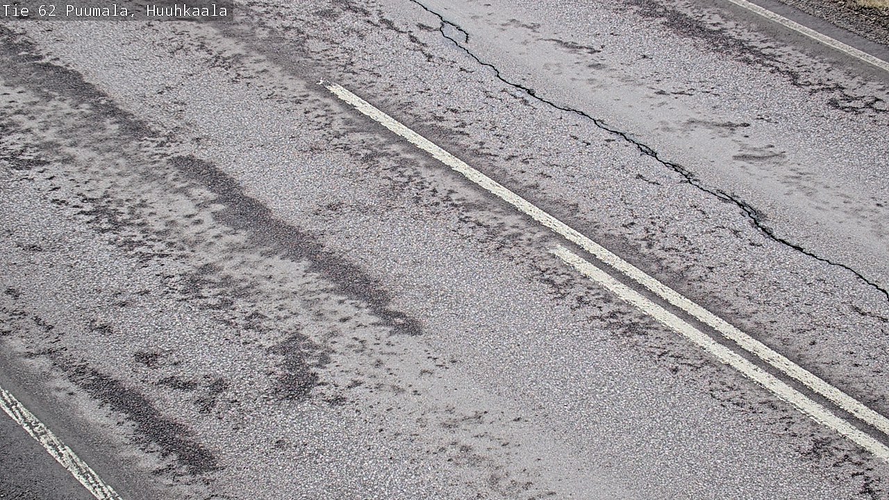 Weather Camera Image Väg 62 Puumala, Huuhkaala, Puumala, Etelä-Savo