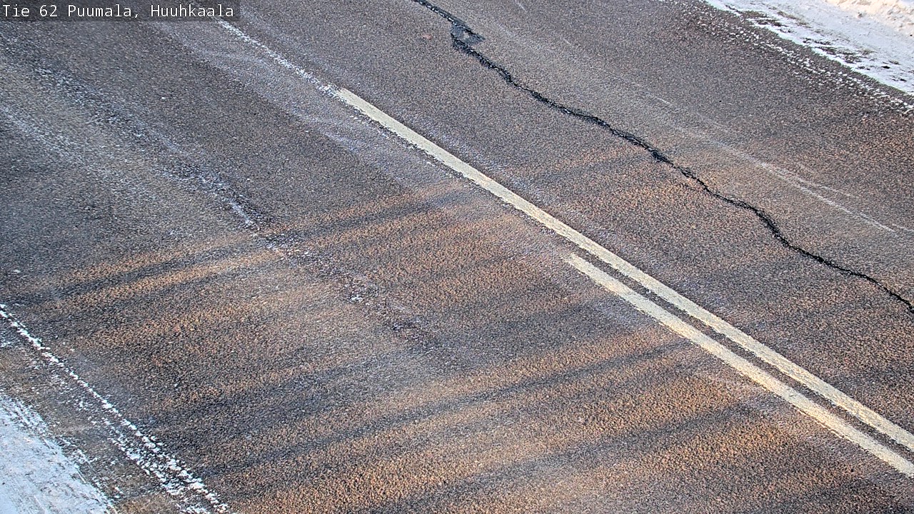Weather Camera Image Väg 62 Puumala, Huuhkaala, Puumala, Etelä-Savo