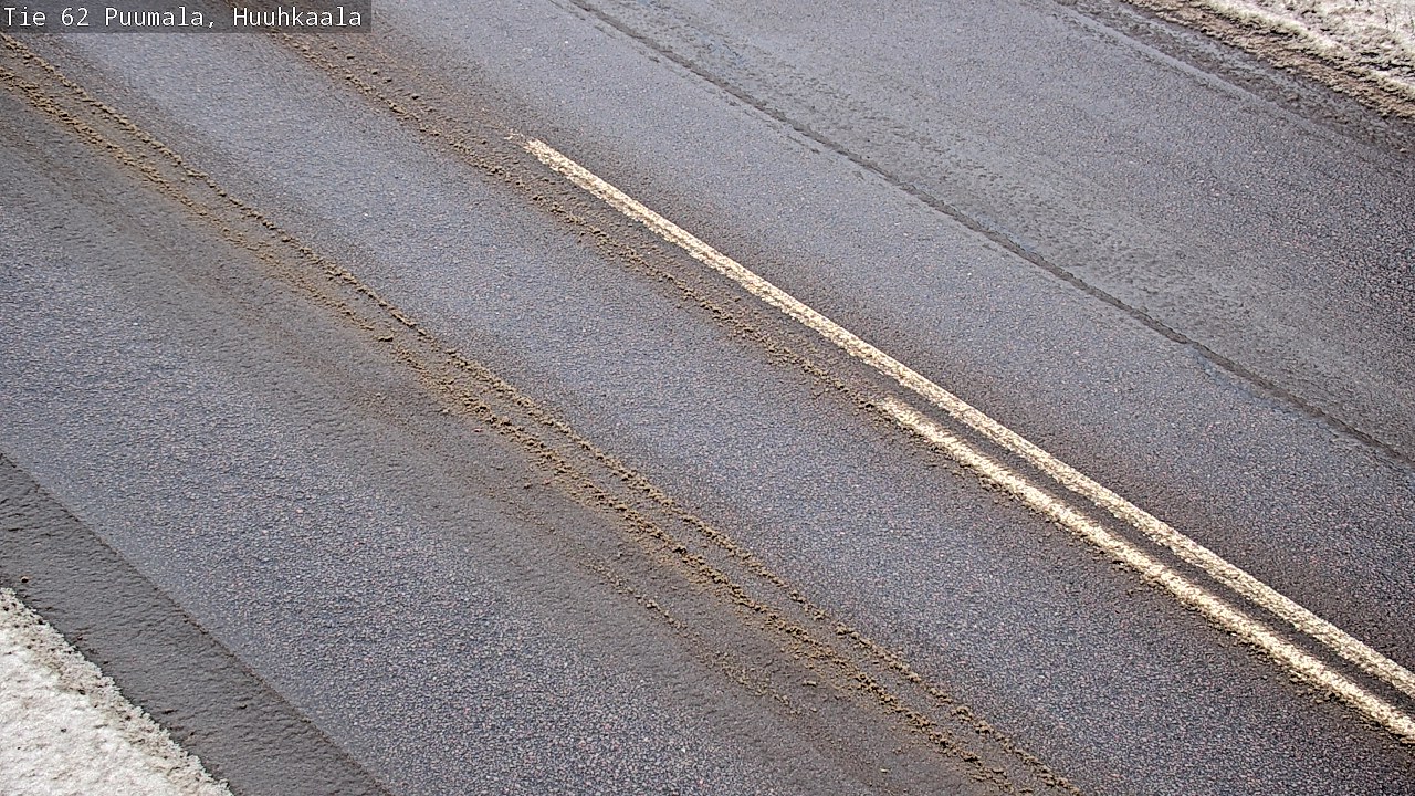 Weather Camera Image Väg 62 Puumala, Huuhkaala, Puumala, Etelä-Savo