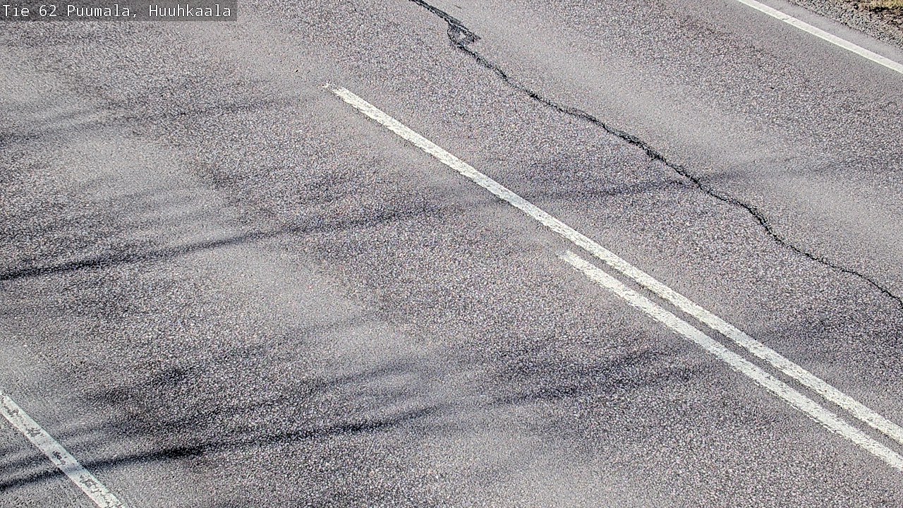 Weather Camera Image Väg 62 Puumala, Huuhkaala, Puumala, Etelä-Savo