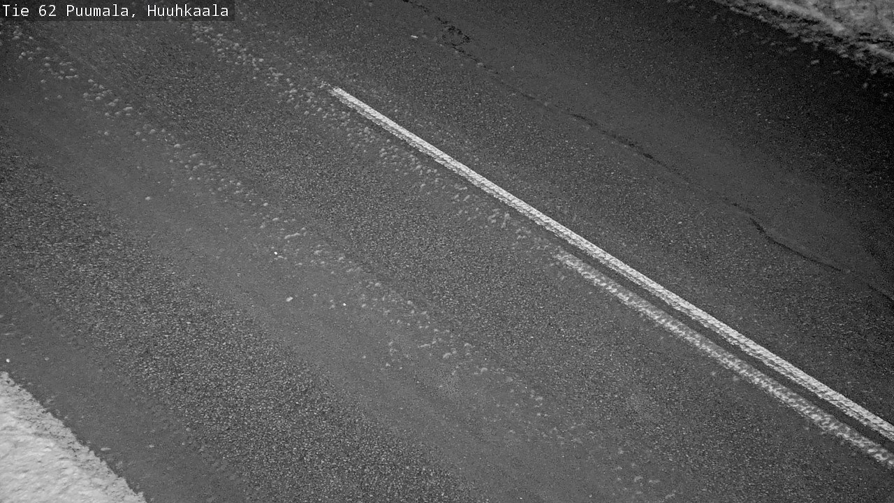 Weather Camera Image Väg 62 Puumala, Huuhkaala, Puumala, Etelä-Savo