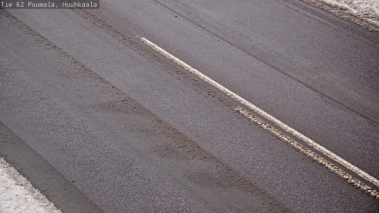 Weather Camera Image Väg 62 Puumala, Huuhkaala, Puumala, Etelä-Savo