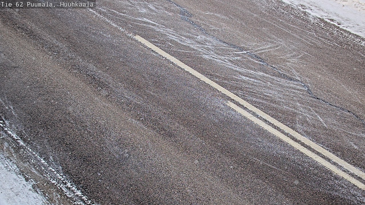 Weather Camera Image Väg 62 Puumala, Huuhkaala, Puumala, Etelä-Savo