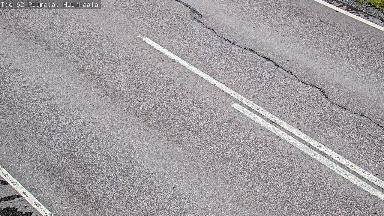 Weather Camera Image Road 62 Puumala, Huuhkaala, Puumala, Etelä-Savo