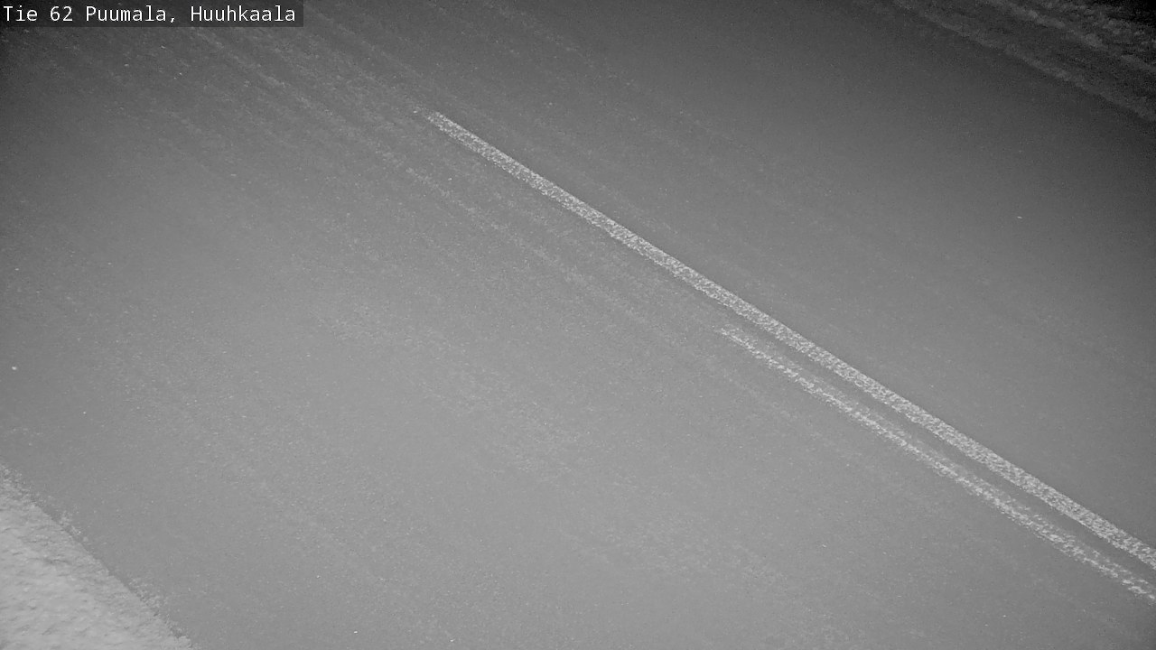 Weather Camera Image Väg 62 Puumala, Huuhkaala, Puumala, Etelä-Savo