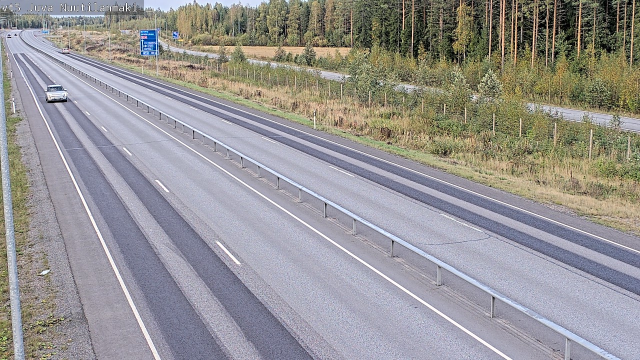 Kelikamerat Kuva Tie 5 Juva, Nuutilanmäki, Juva, Etelä-Savo
