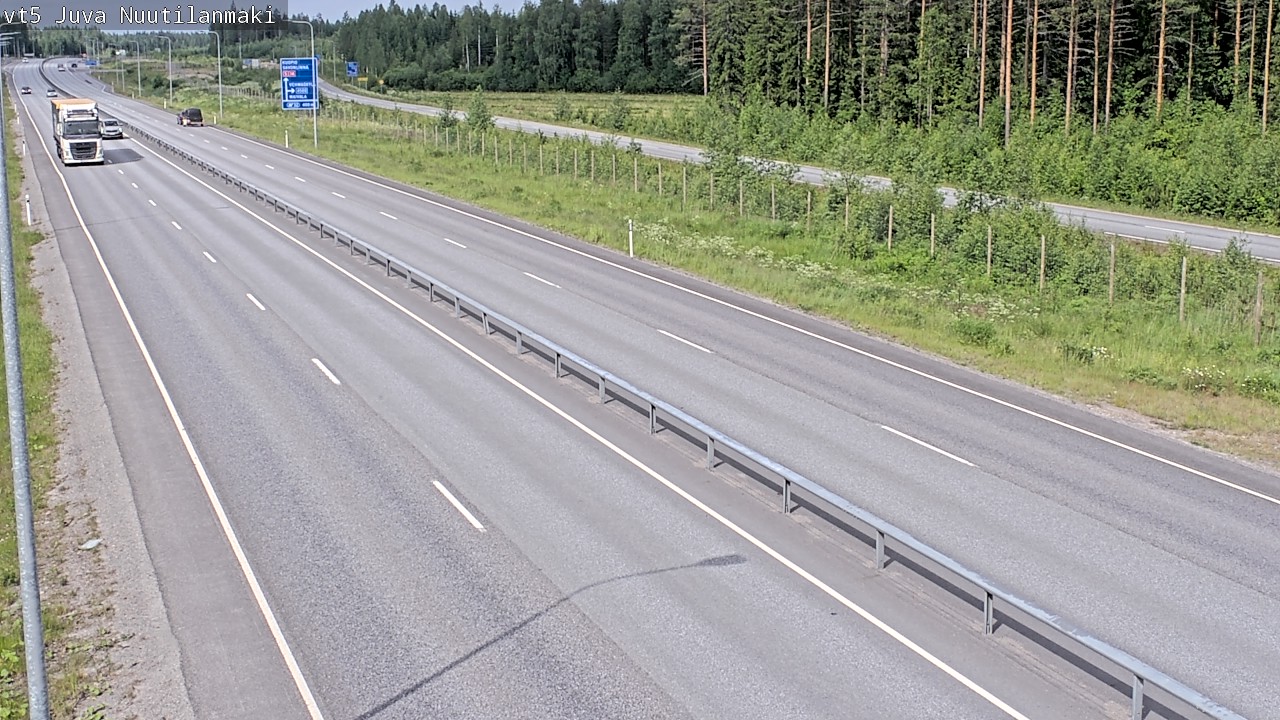 Kelikamerat Kuva Tie 5 Juva, Nuutilanmäki, Juva, Etelä-Savo