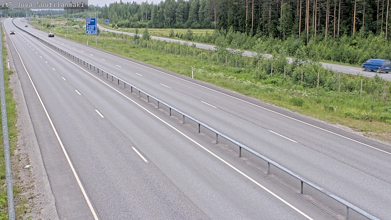 Kelikamerat Kuva Tie 5 Juva, Nuutilanmäki, Juva, Etelä-Savo