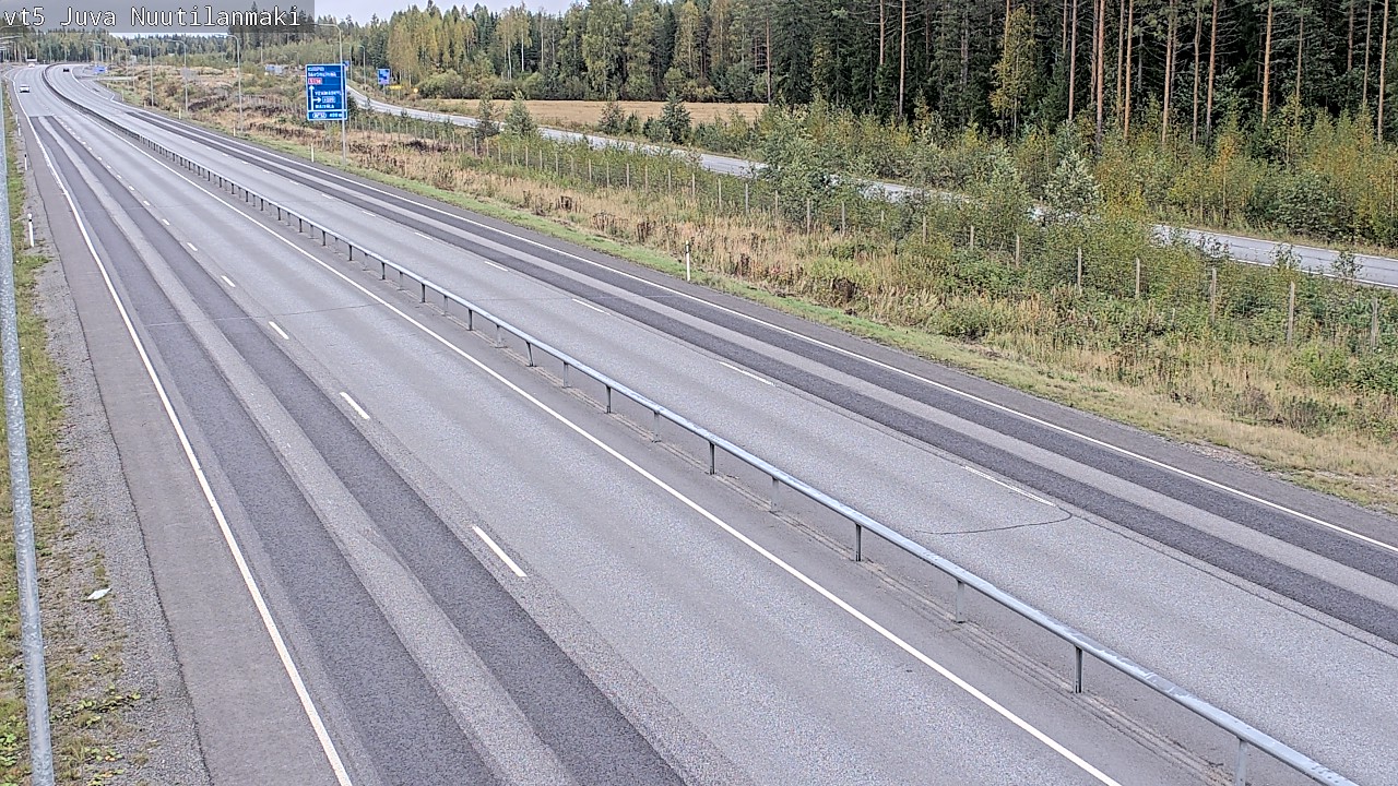 Kelikamerat Kuva Tie 5 Juva, Nuutilanmäki, Juva, Etelä-Savo