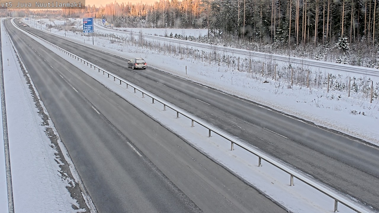 Kelikamerat Kuva Tie 5 Juva, Nuutilanmäki, Juva, Etelä-Savo