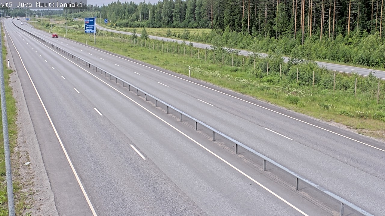 Kelikamerat Kuva Tie 5 Juva, Nuutilanmäki, Juva, Etelä-Savo