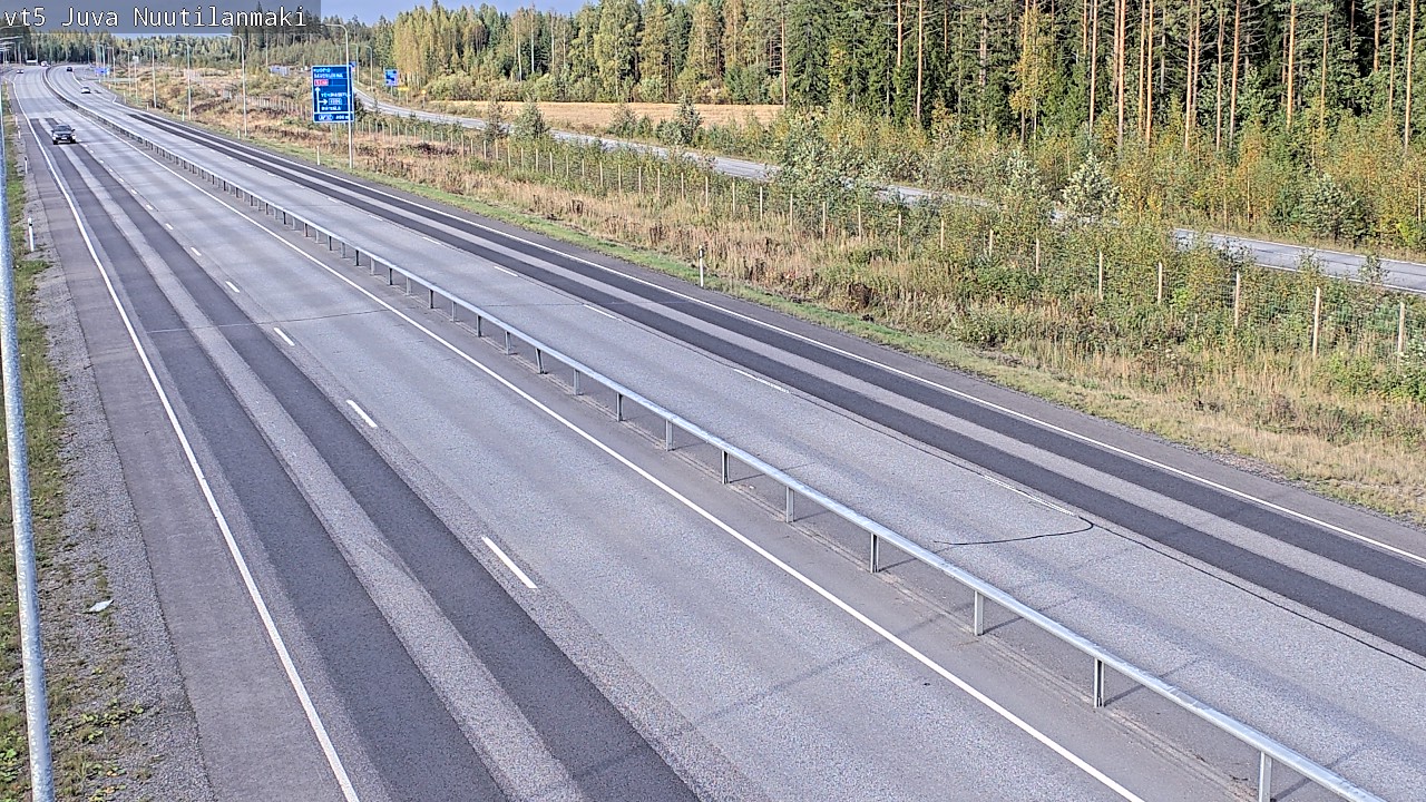Kelikamerat Kuva Tie 5 Juva, Nuutilanmäki, Juva, Etelä-Savo