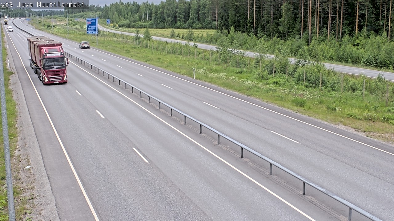 Kelikamerat Kuva Tie 5 Juva, Nuutilanmäki, Juva, Etelä-Savo
