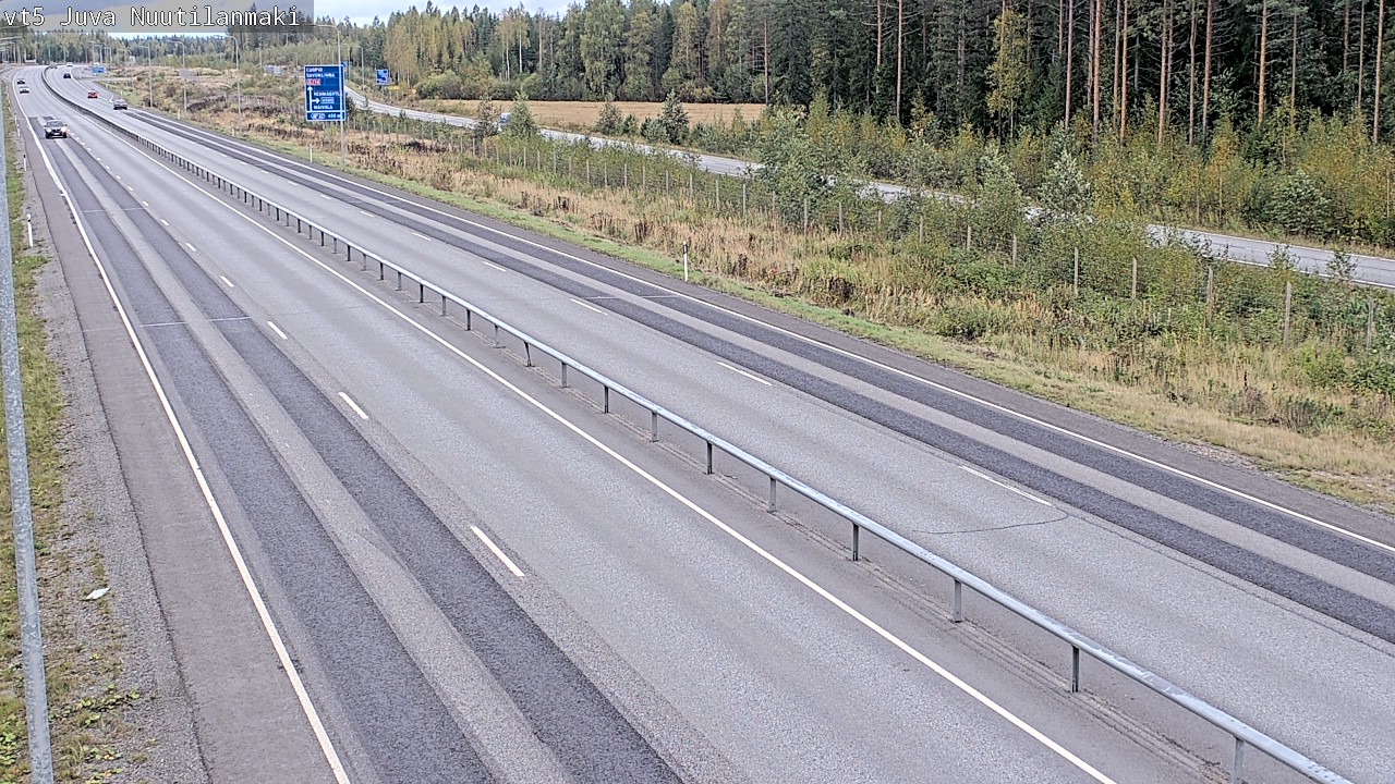 Kelikamerat Kuva Tie 5 Juva, Nuutilanmäki, Juva, Etelä-Savo