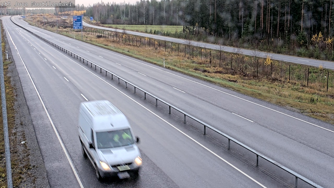 Kelikamerat Kuva Tie 5 Juva, Nuutilanmäki, Juva, Etelä-Savo