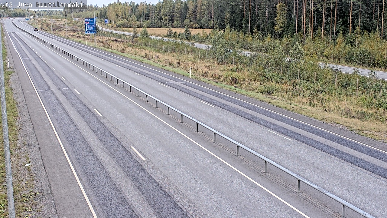 Kelikamerat Kuva Tie 5 Juva, Nuutilanmäki, Juva, Etelä-Savo