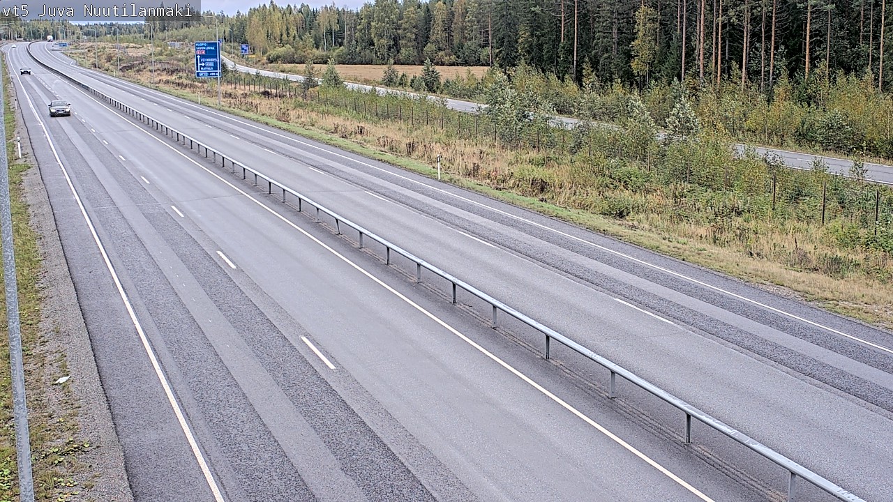 Kelikamerat Kuva Tie 5 Juva, Nuutilanmäki, Juva, Etelä-Savo