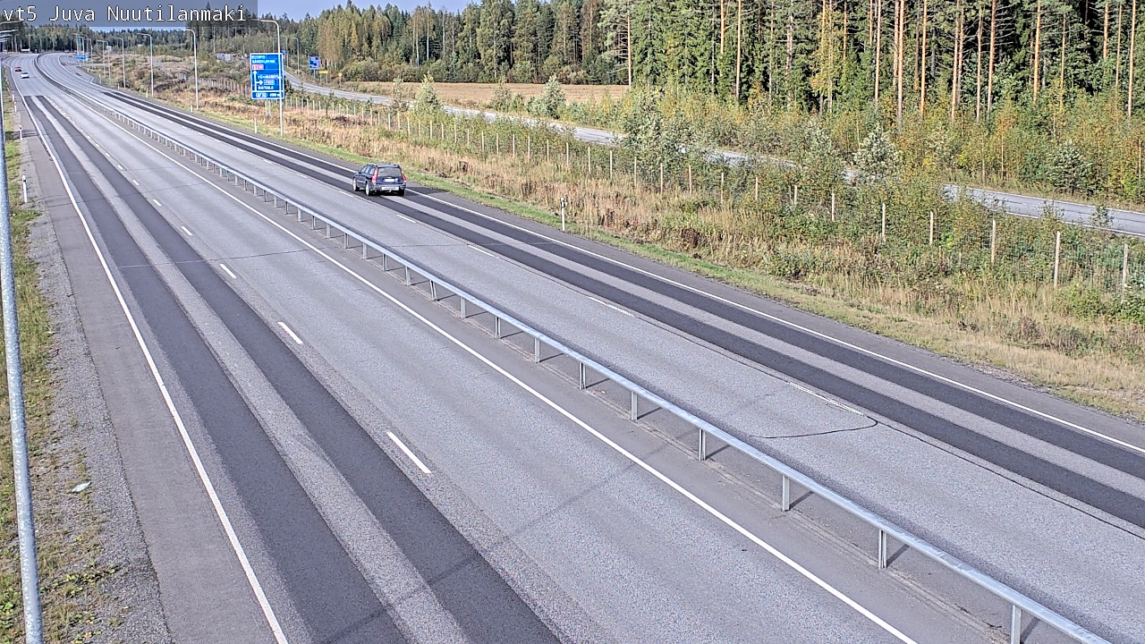 Kelikamerat Kuva Tie 5 Juva, Nuutilanmäki, Juva, Etelä-Savo