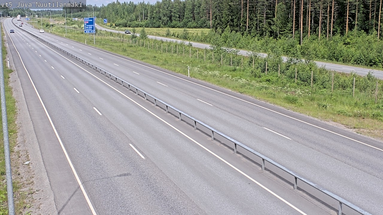 Kelikamerat Kuva Tie 5 Juva, Nuutilanmäki, Juva, Etelä-Savo