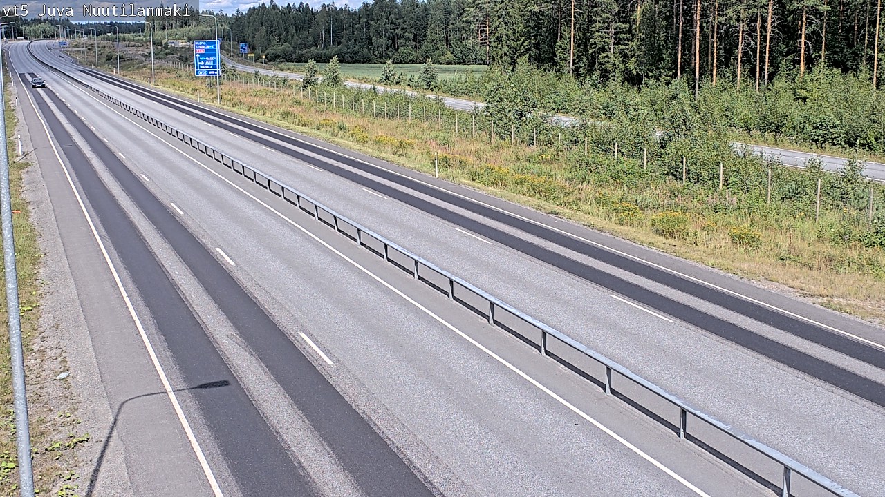 Kelikamerat Kuva Tie 5 Juva, Nuutilanmäki, Juva, Etelä-Savo