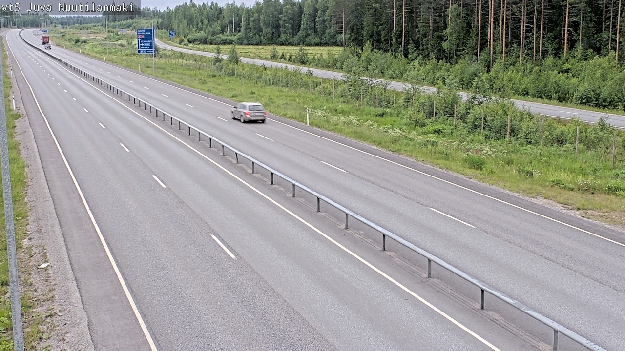 Kelikamerat Kuva Tie 5 Juva, Nuutilanmäki, Juva, Etelä-Savo