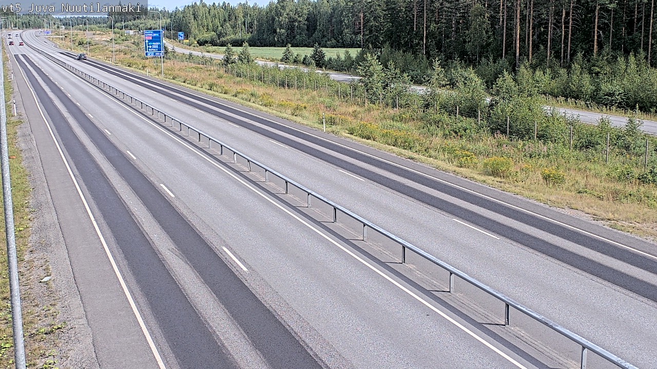 Kelikamerat Kuva Tie 5 Juva, Nuutilanmäki, Juva, Etelä-Savo