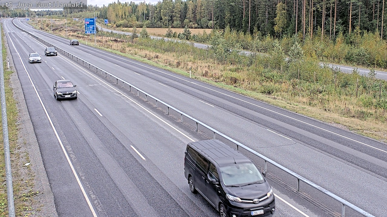 Kelikamerat Kuva Tie 5 Juva, Nuutilanmäki, Juva, Etelä-Savo