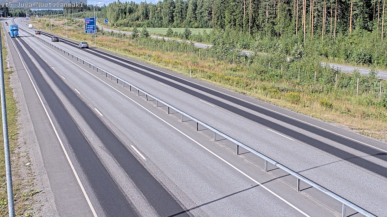Kelikamerat Kuva Tie 5 Juva, Nuutilanmäki, Juva, Etelä-Savo
