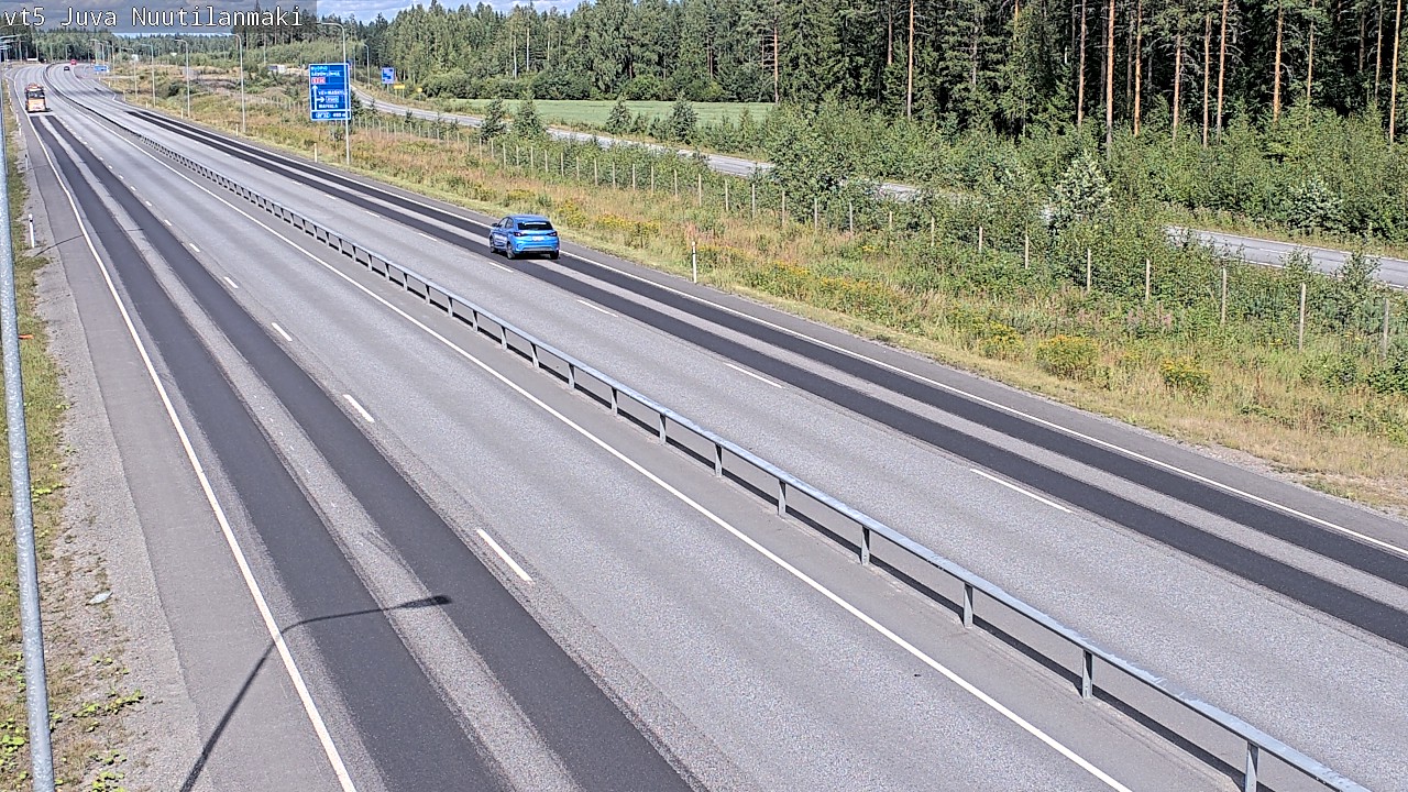 Kelikamerat Kuva Tie 5 Juva, Nuutilanmäki, Juva, Etelä-Savo