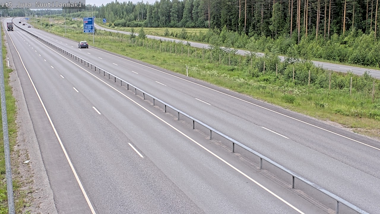 Kelikamerat Kuva Tie 5 Juva, Nuutilanmäki, Juva, Etelä-Savo